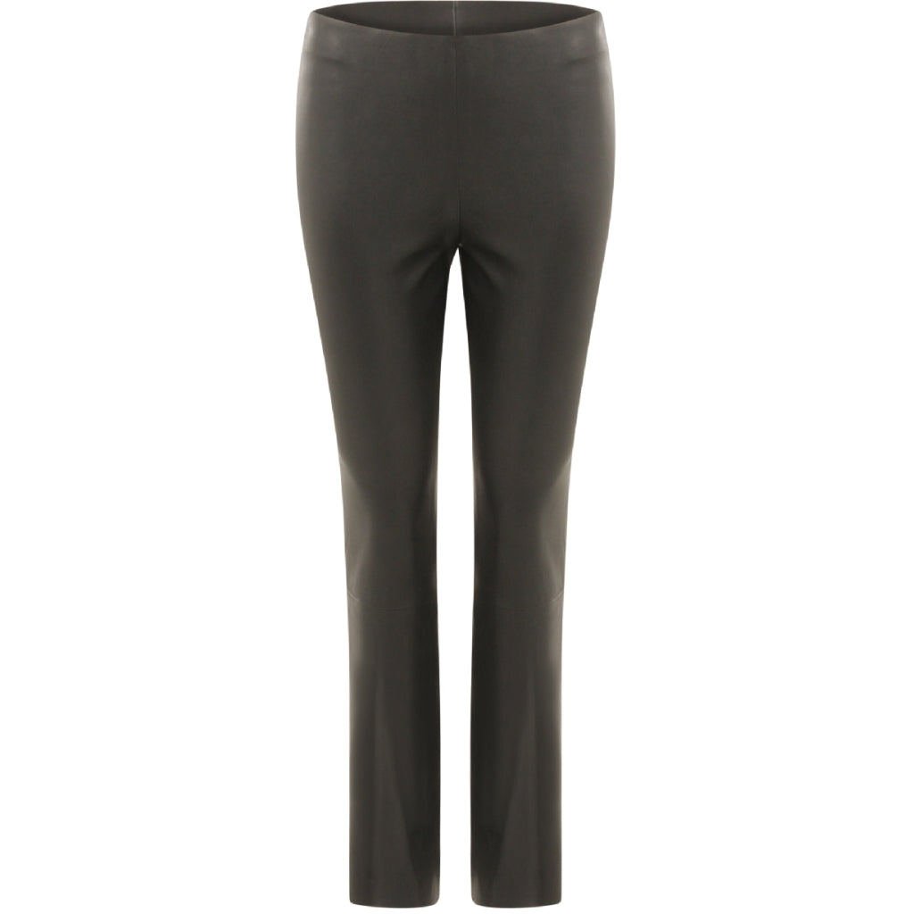 Coster Cropped Leather Legging