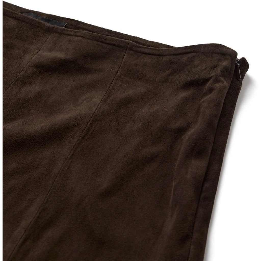 DEPECHE Adiva Suede Pants