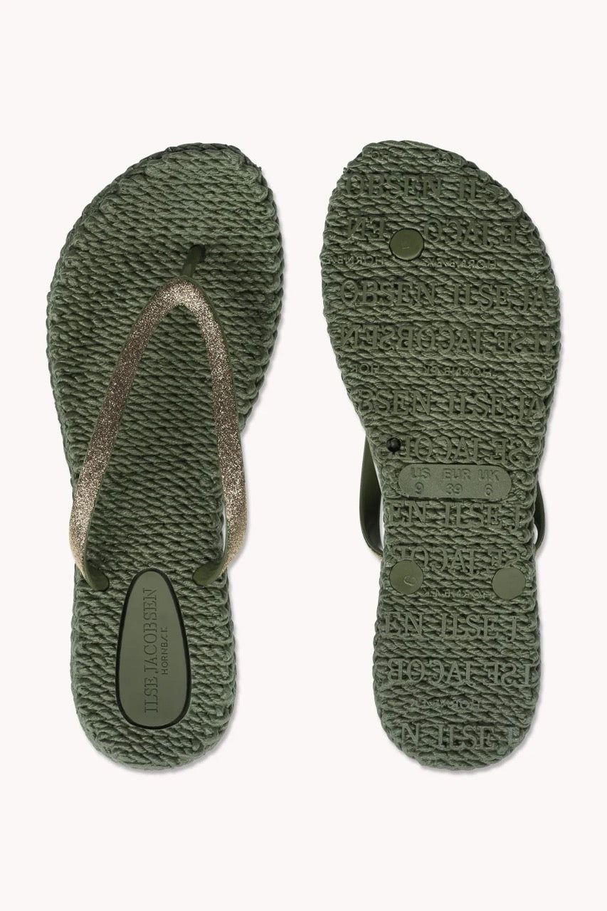 Ilse Jacobsen Glitter Flip Flops