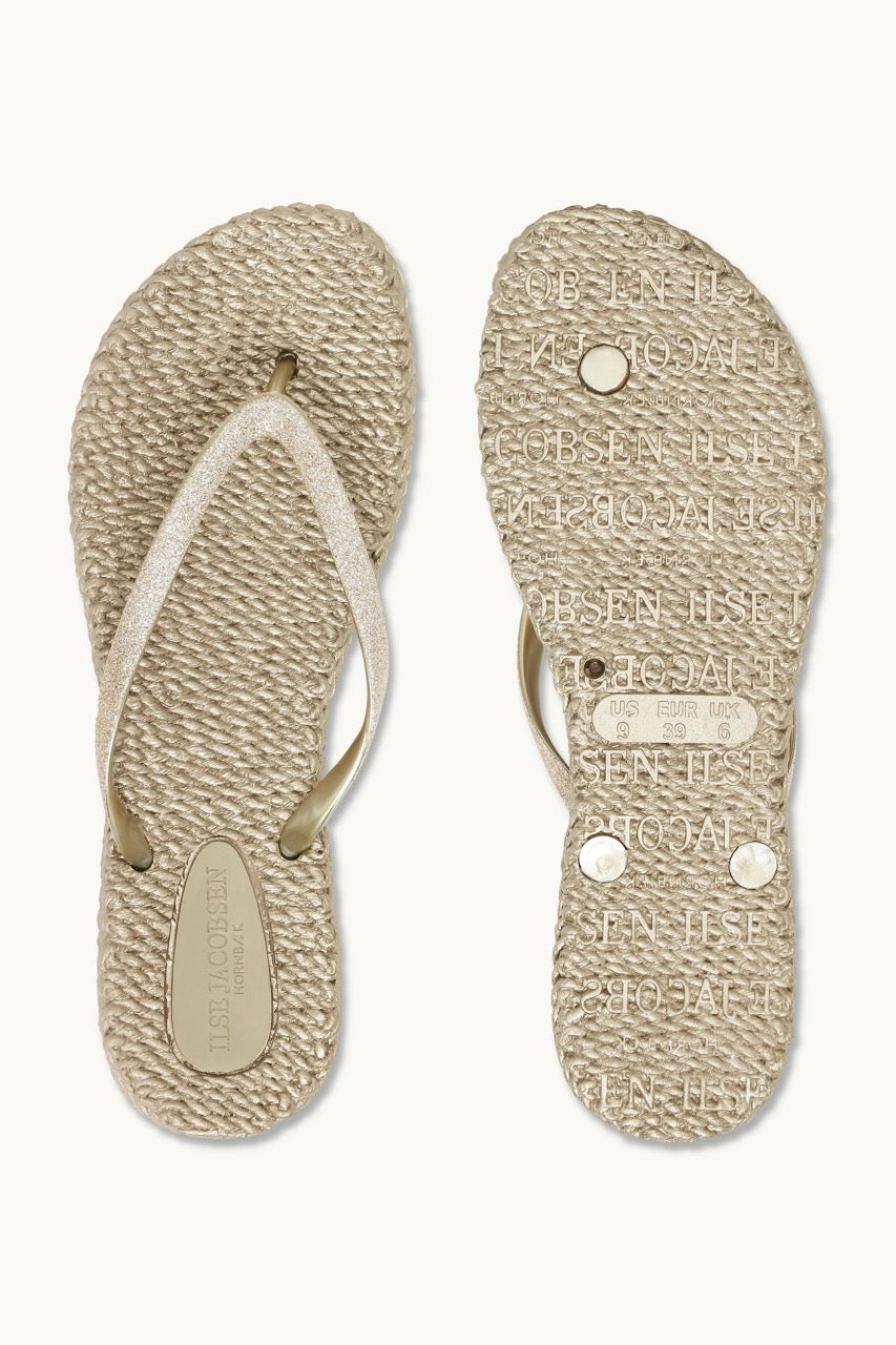 Ilse Jacobsen Glitter Flip Flops