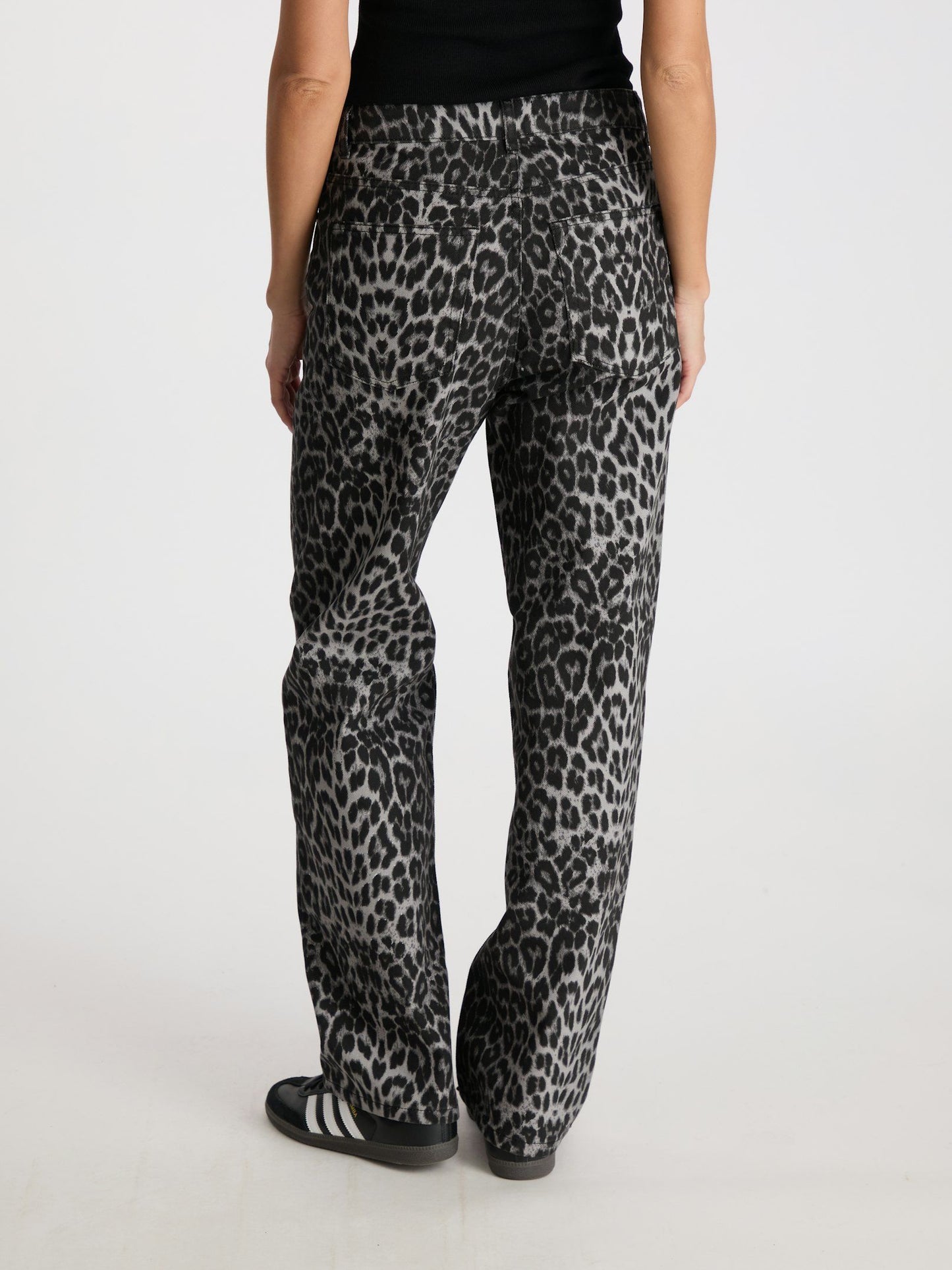 Neo Noir Simona Leopard Jeans