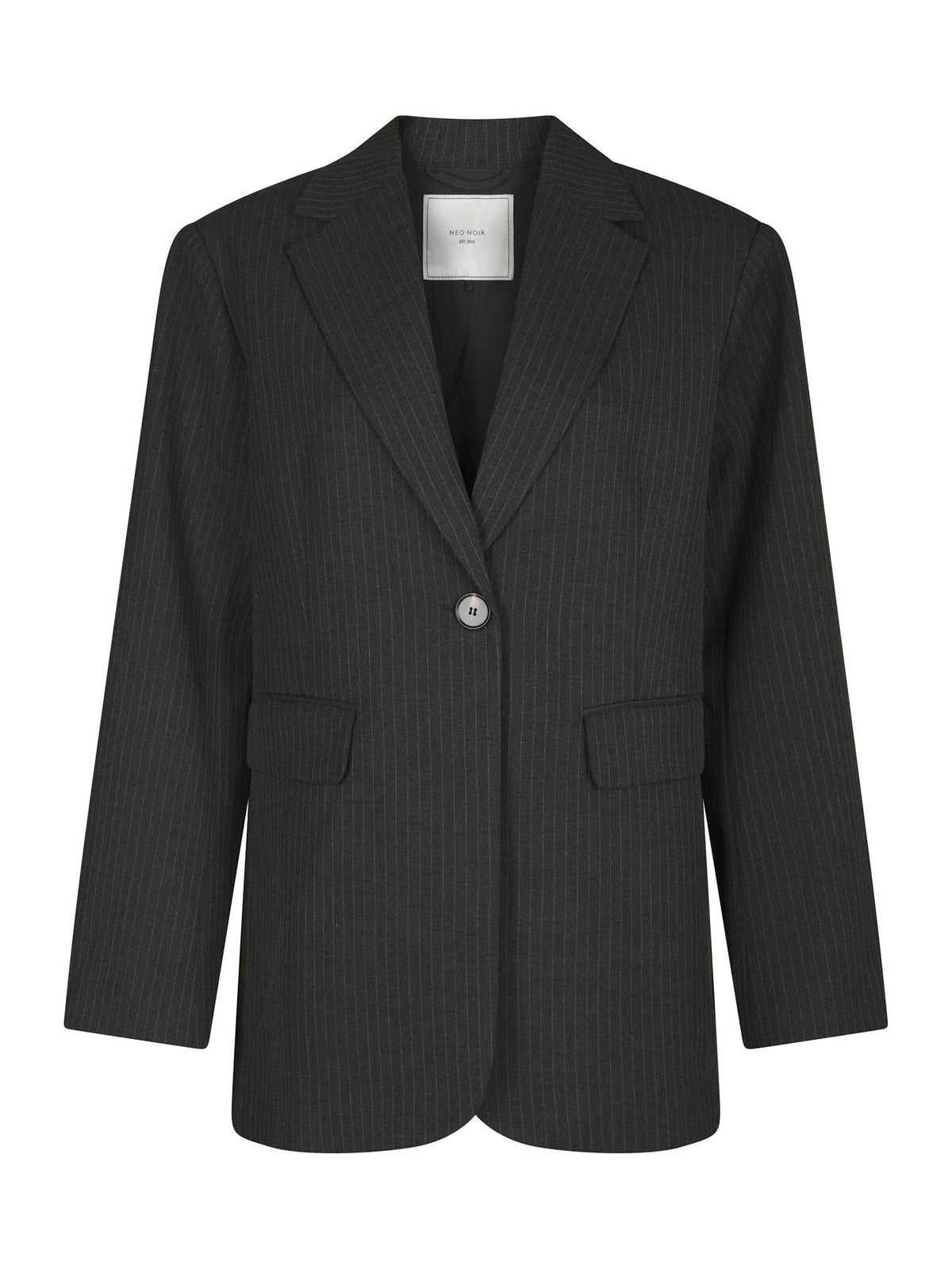 Neo Noir Aarielle Slim Pinstripe Blazer