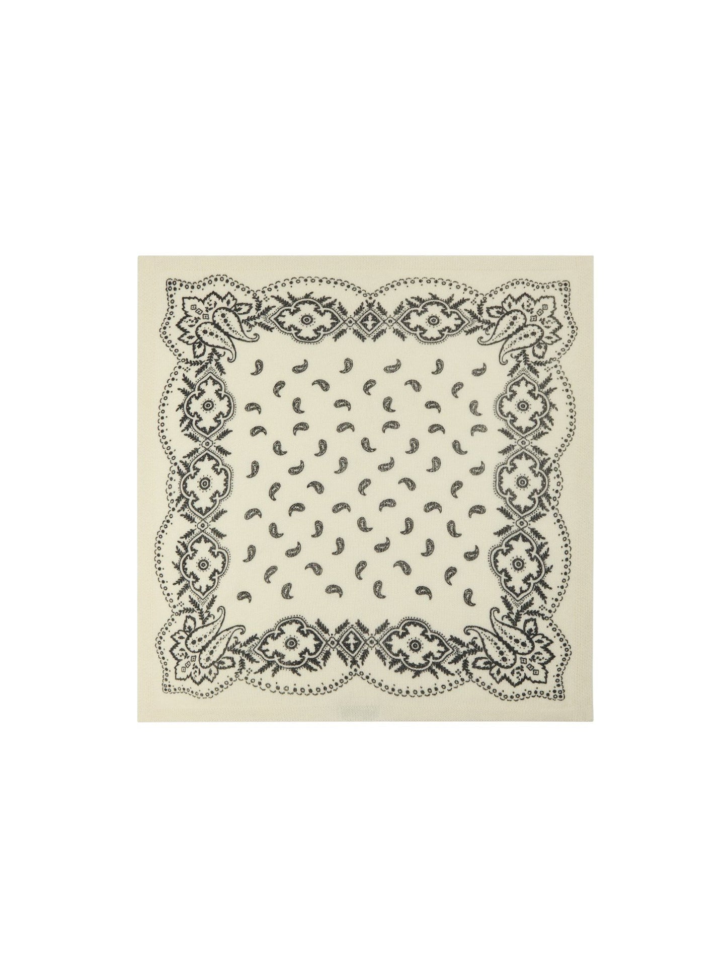 Neo Noir Adelina Paisley Knit Scarf