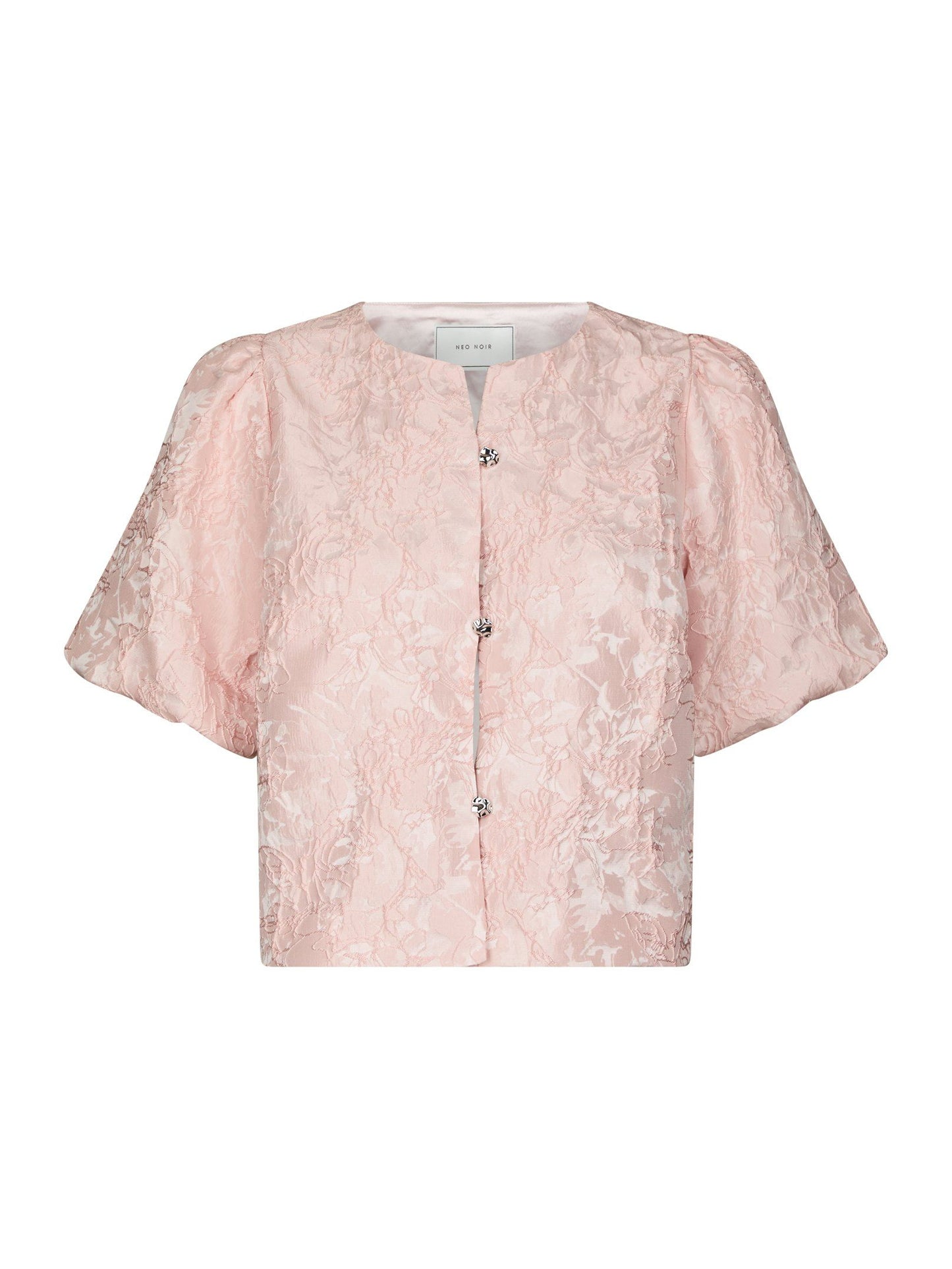 Neo Noir Aisa Soft Brocade Blouse