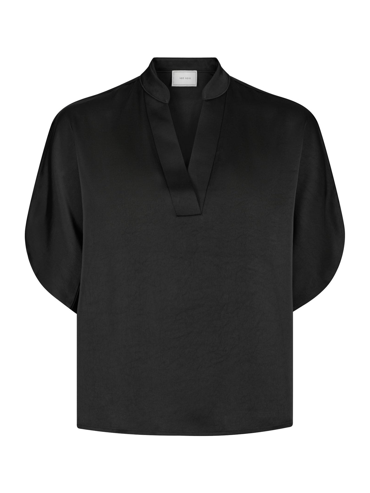 Neo Noir Anelle Sateen Blouse