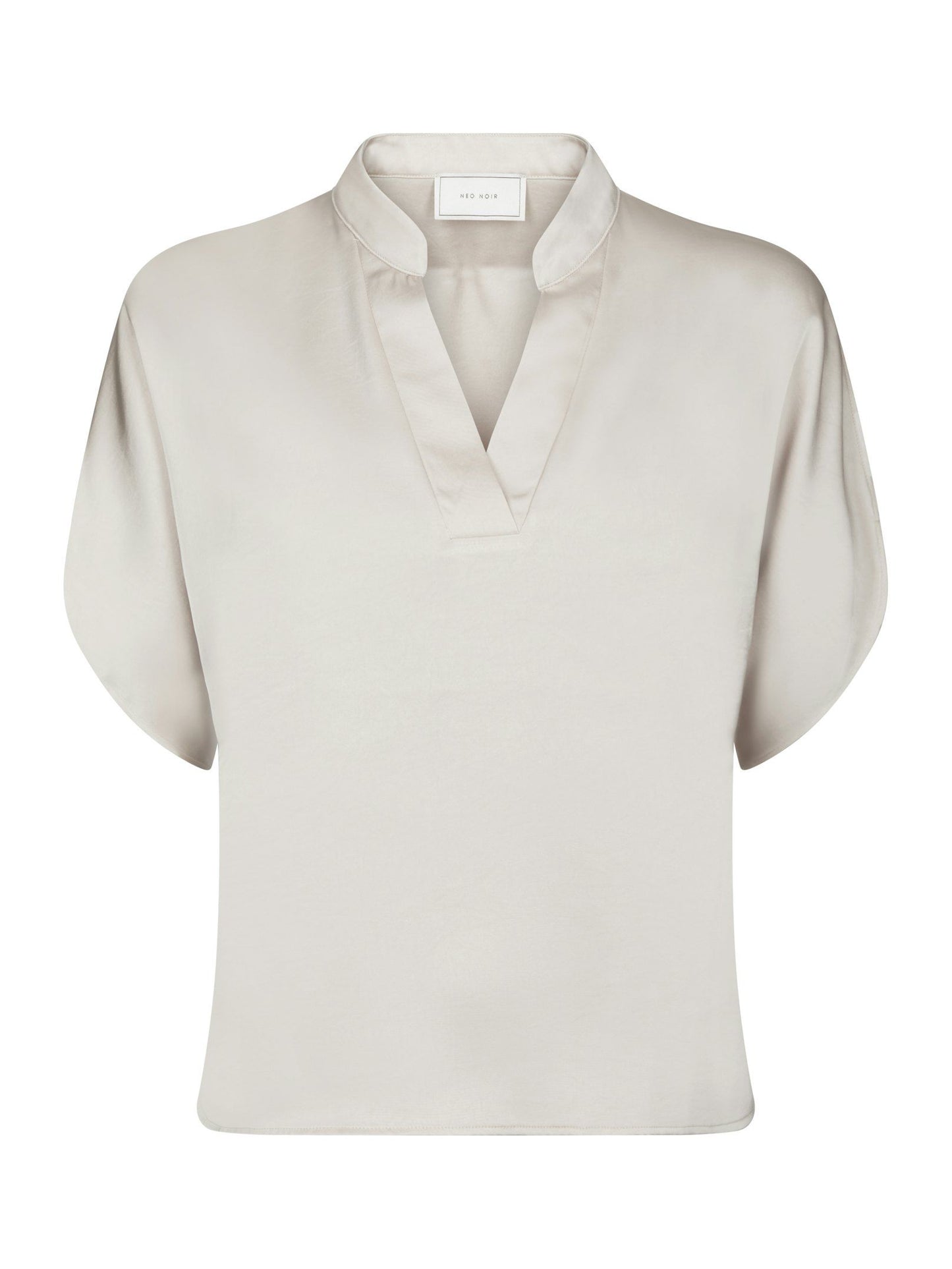 Neo Noir Anelle Heavy Sateen Blouse