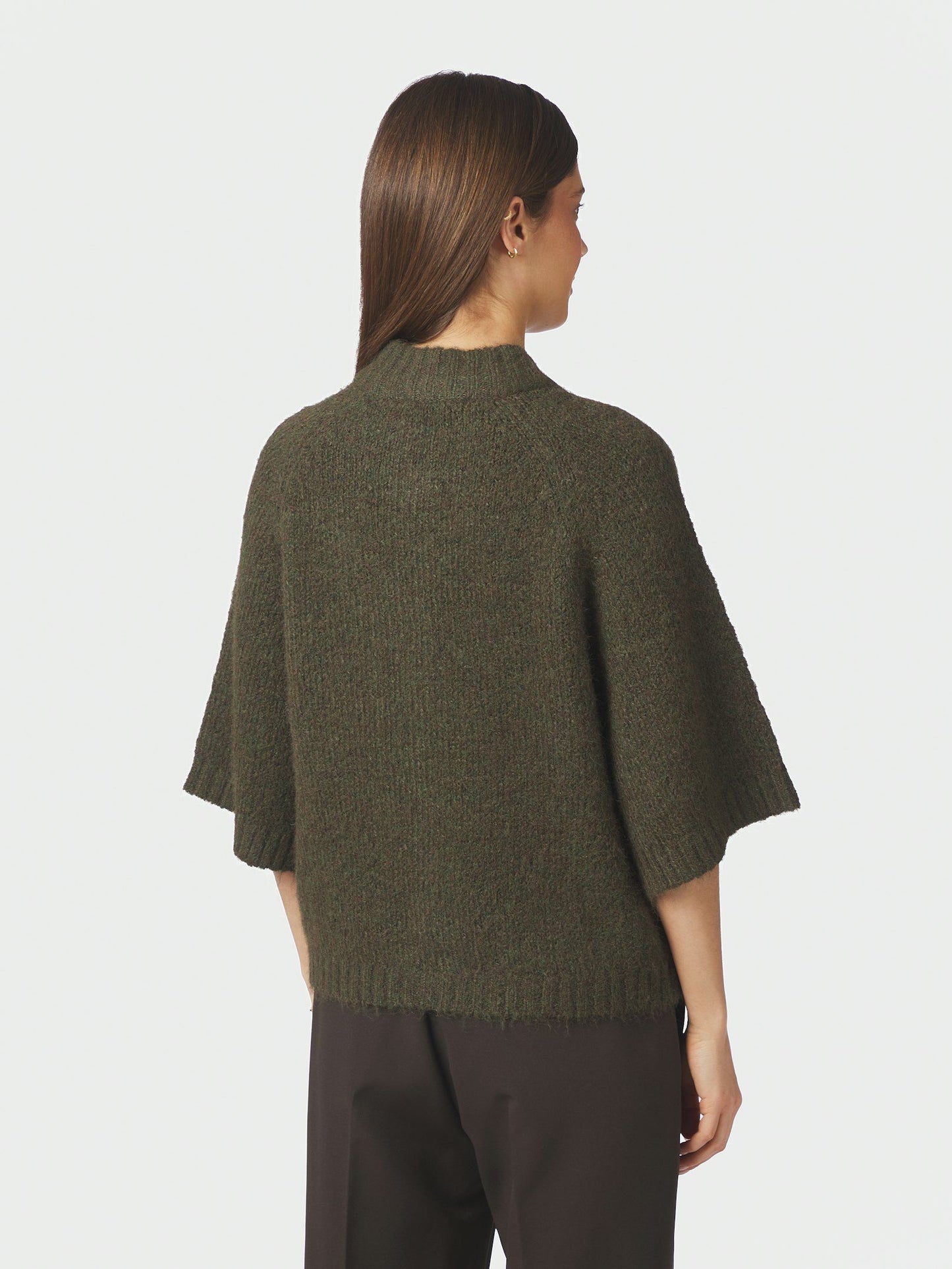 Neo Noir Benuta Fluffy Knit Cardigan