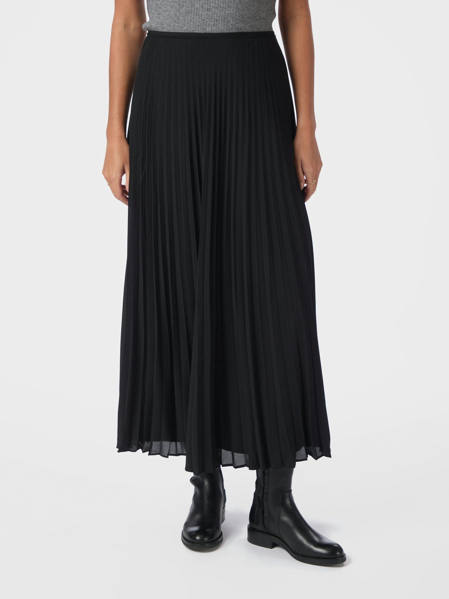 Neo Noir Boni Plisse Skirt