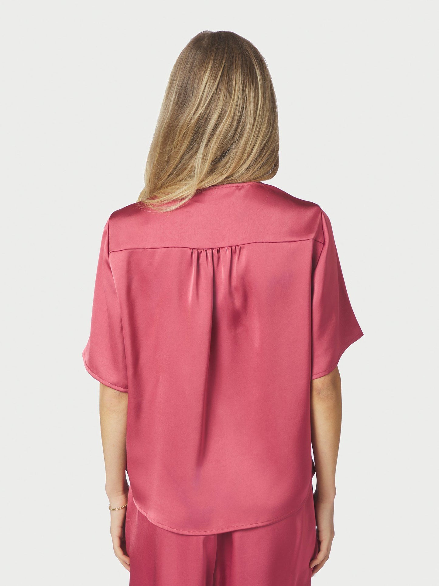 Neo Noir Casadia Heavy Sateen Blouse