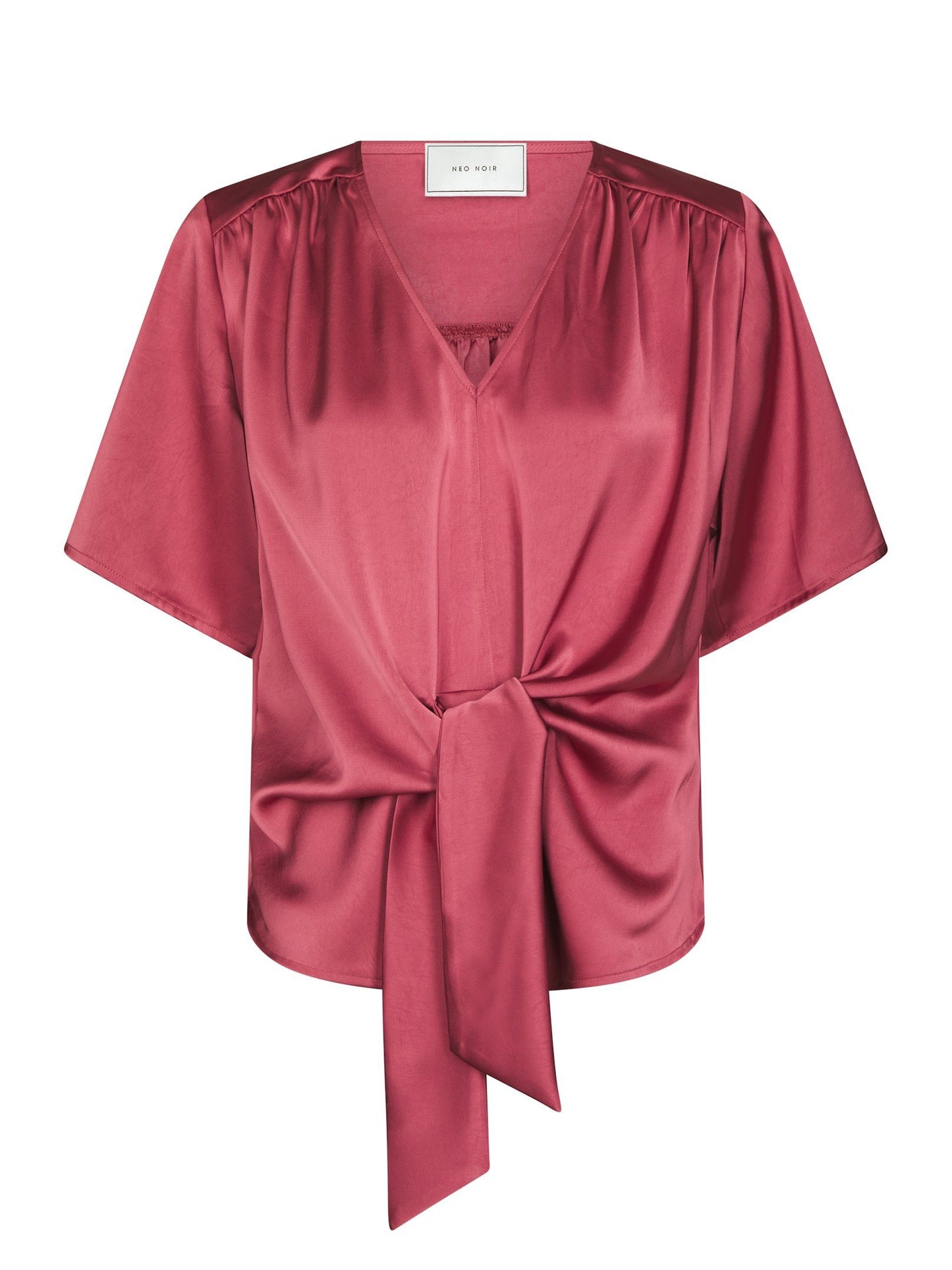 Neo Noir Casadia Heavy Sateen Blouse