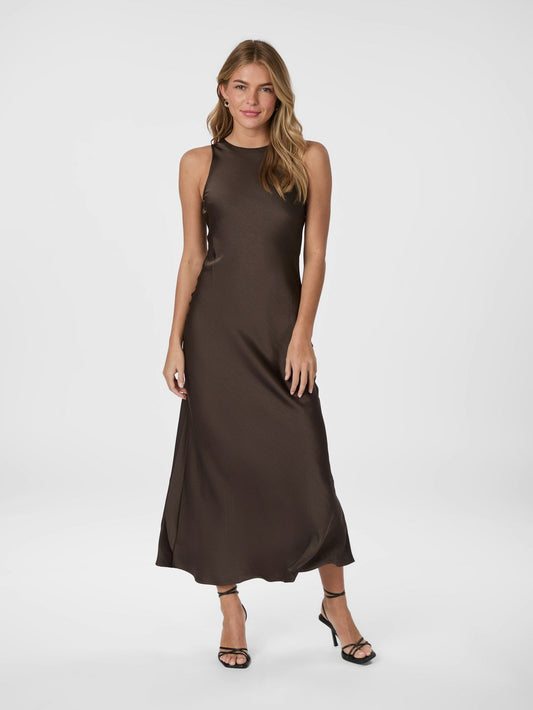 Neo Noir Celinie Heavy Sateen Dress