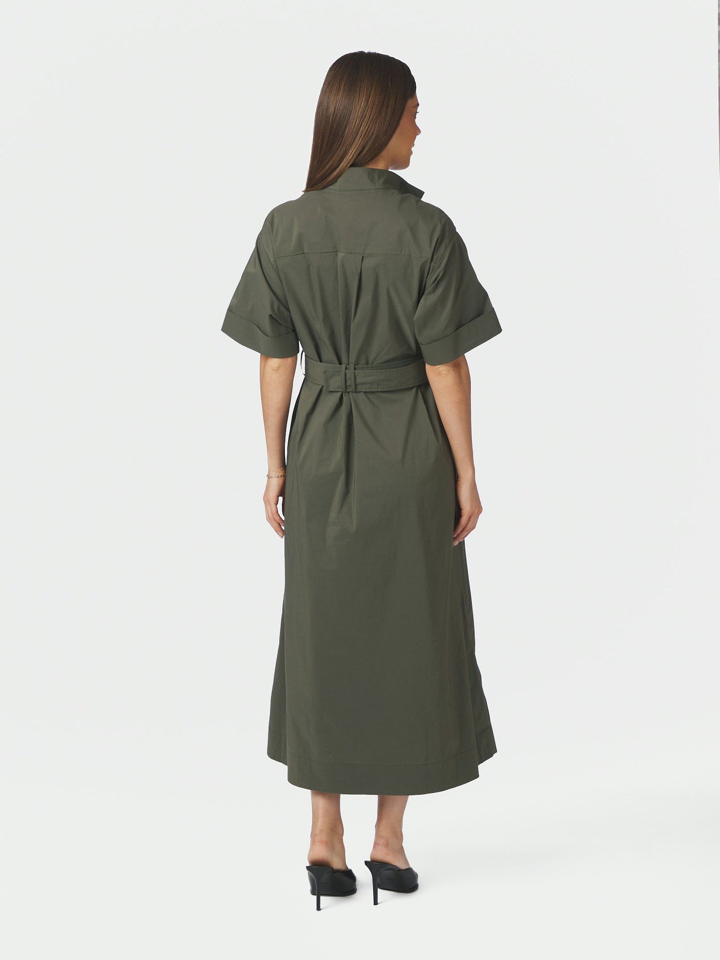 Neo Noir Cina Poplin Dress