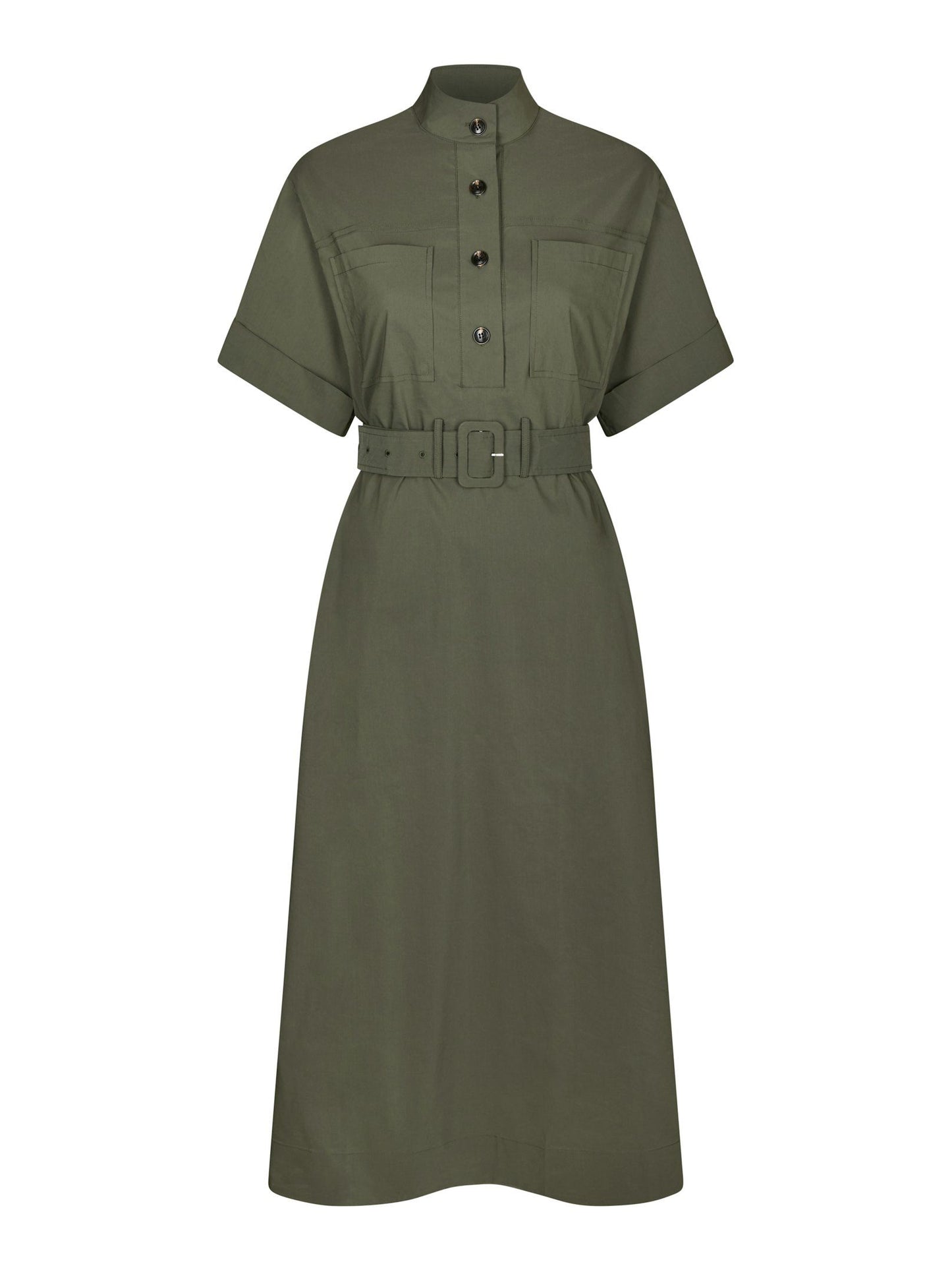 Neo Noir Cina Poplin Dress