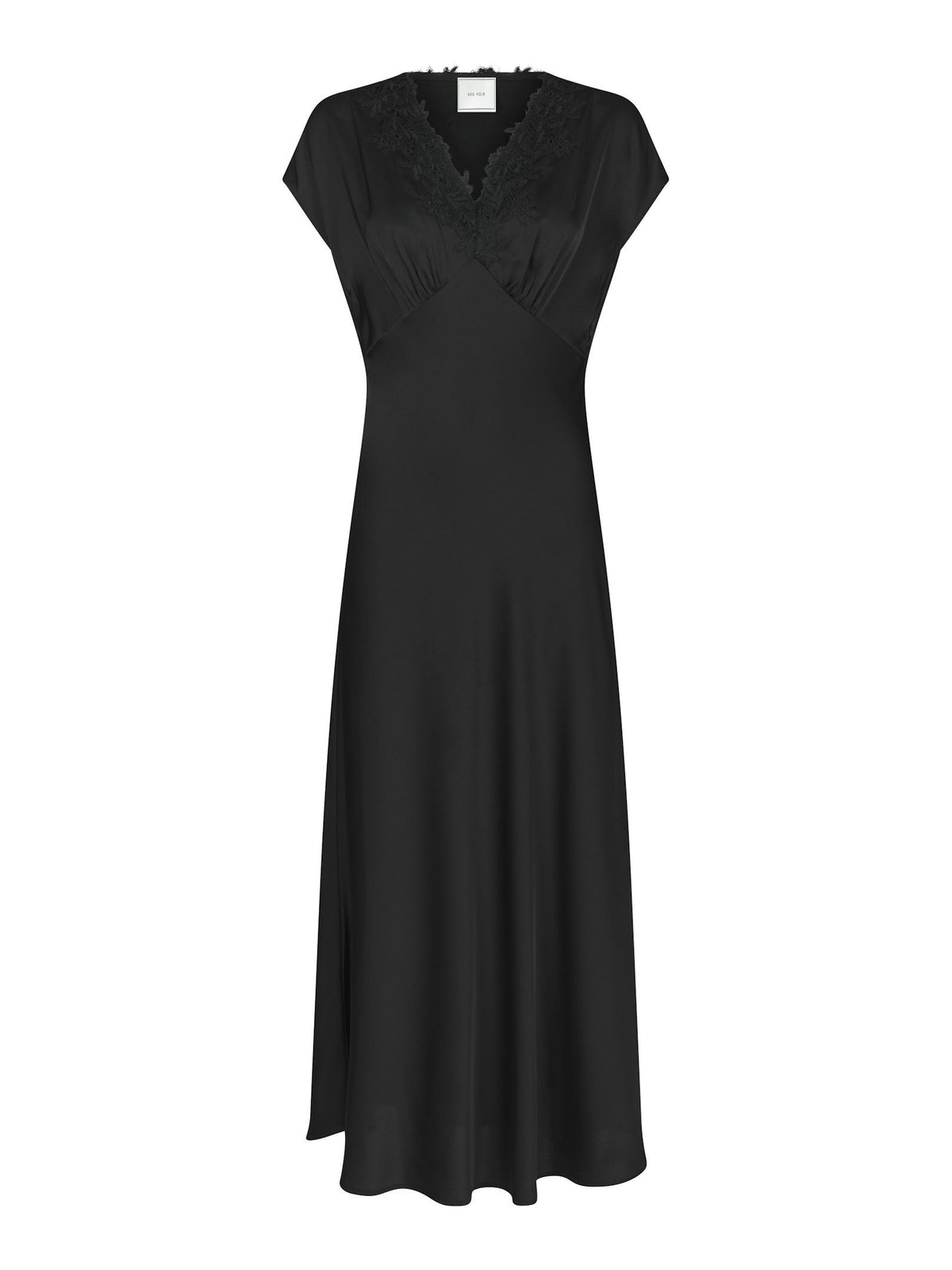 Neo Noir Clarita Sateen Dress