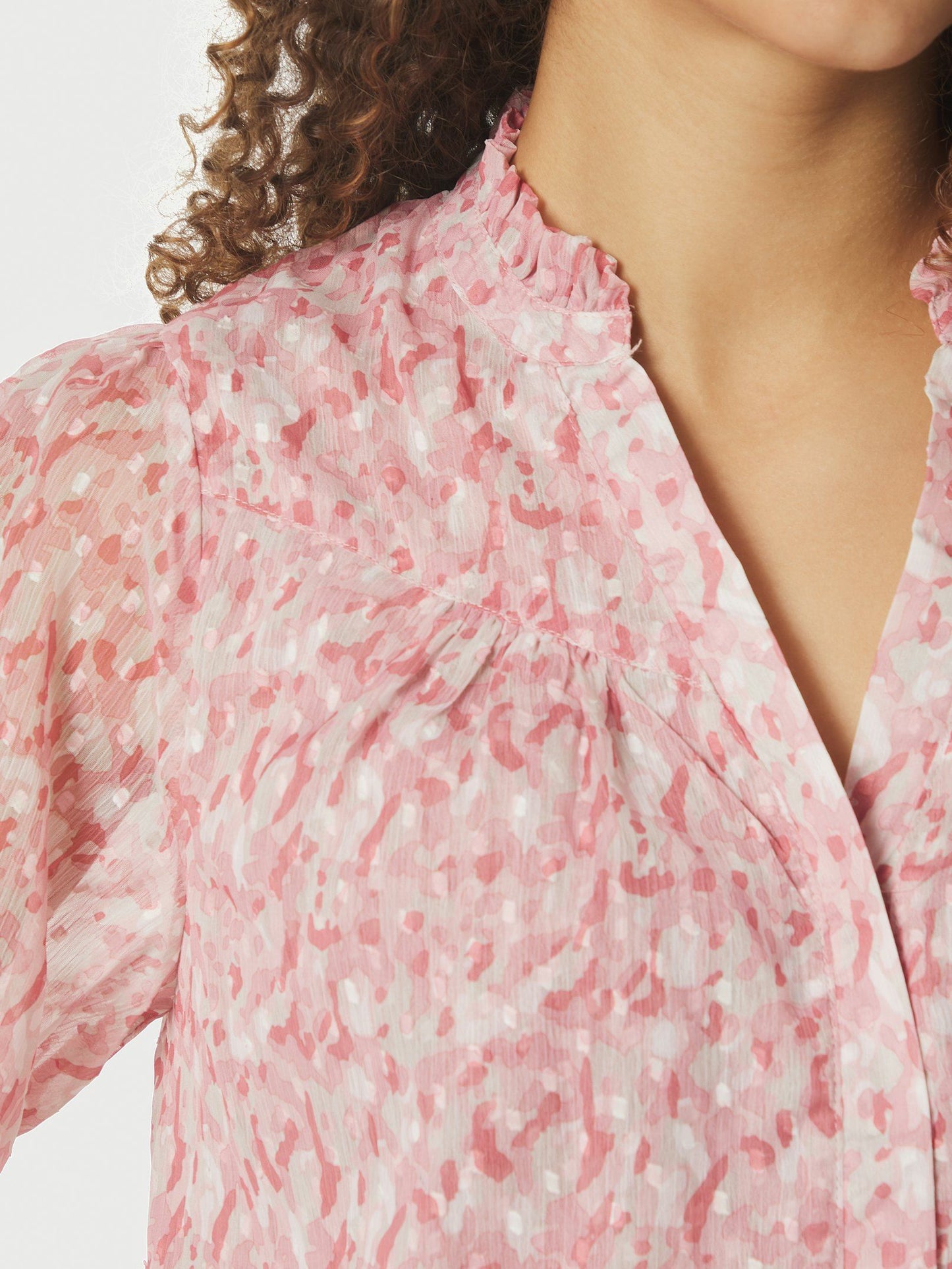 Neo Noir Diana Blurred Blouse