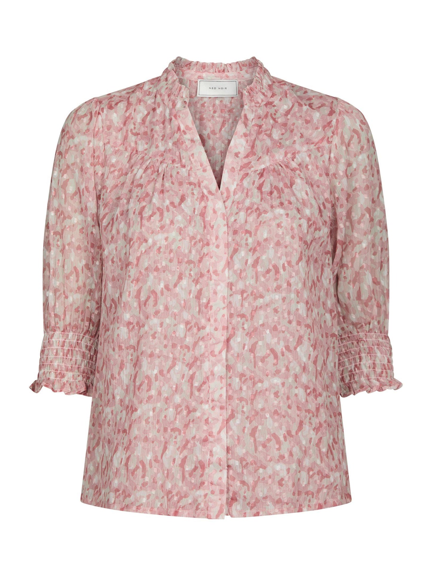 Neo Noir Diana Blurred Blouse