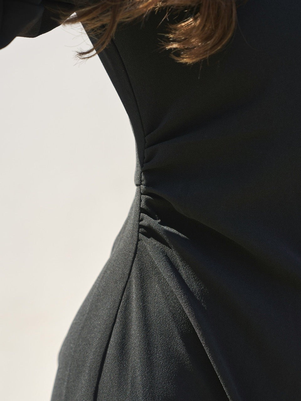 Neo Noir Emmely Drape Dress