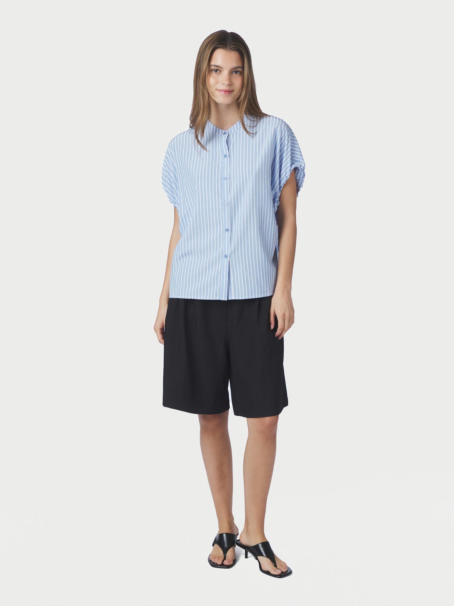 Neo Noir Englana Stripe Blouse