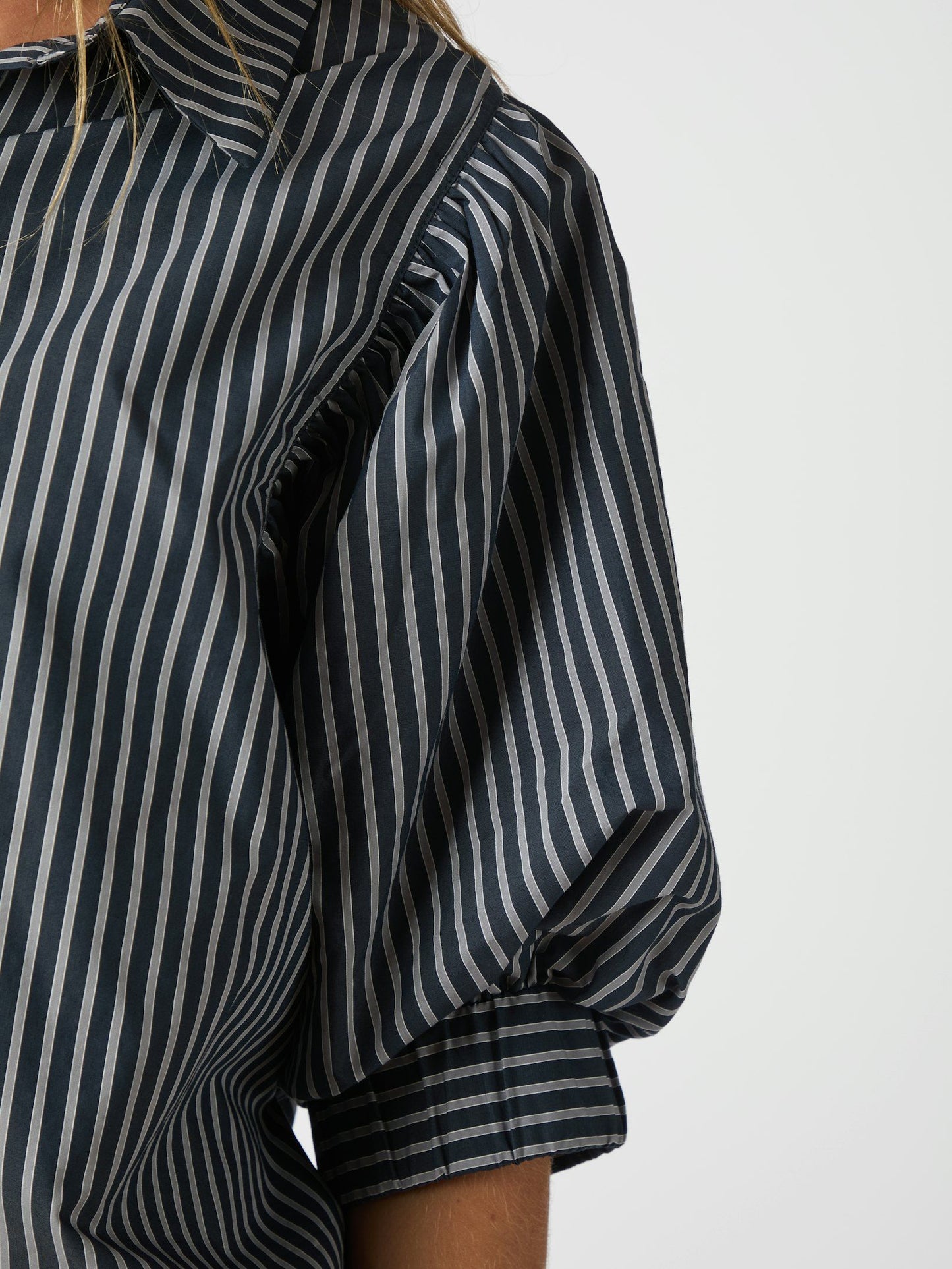 Neo Noir Etta Stripe Shirt