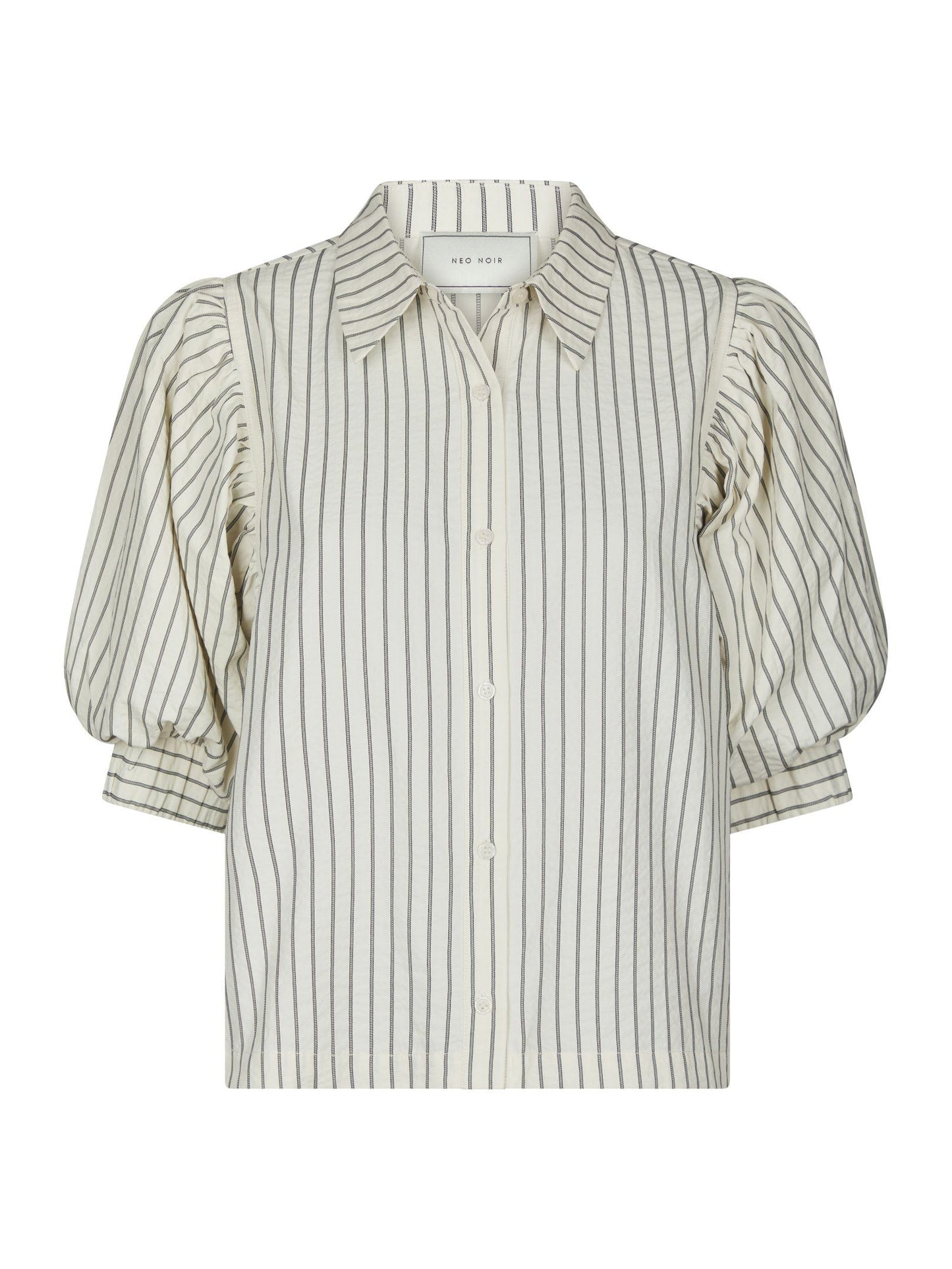 Neo Noir Etta Slim Stripe Shirt