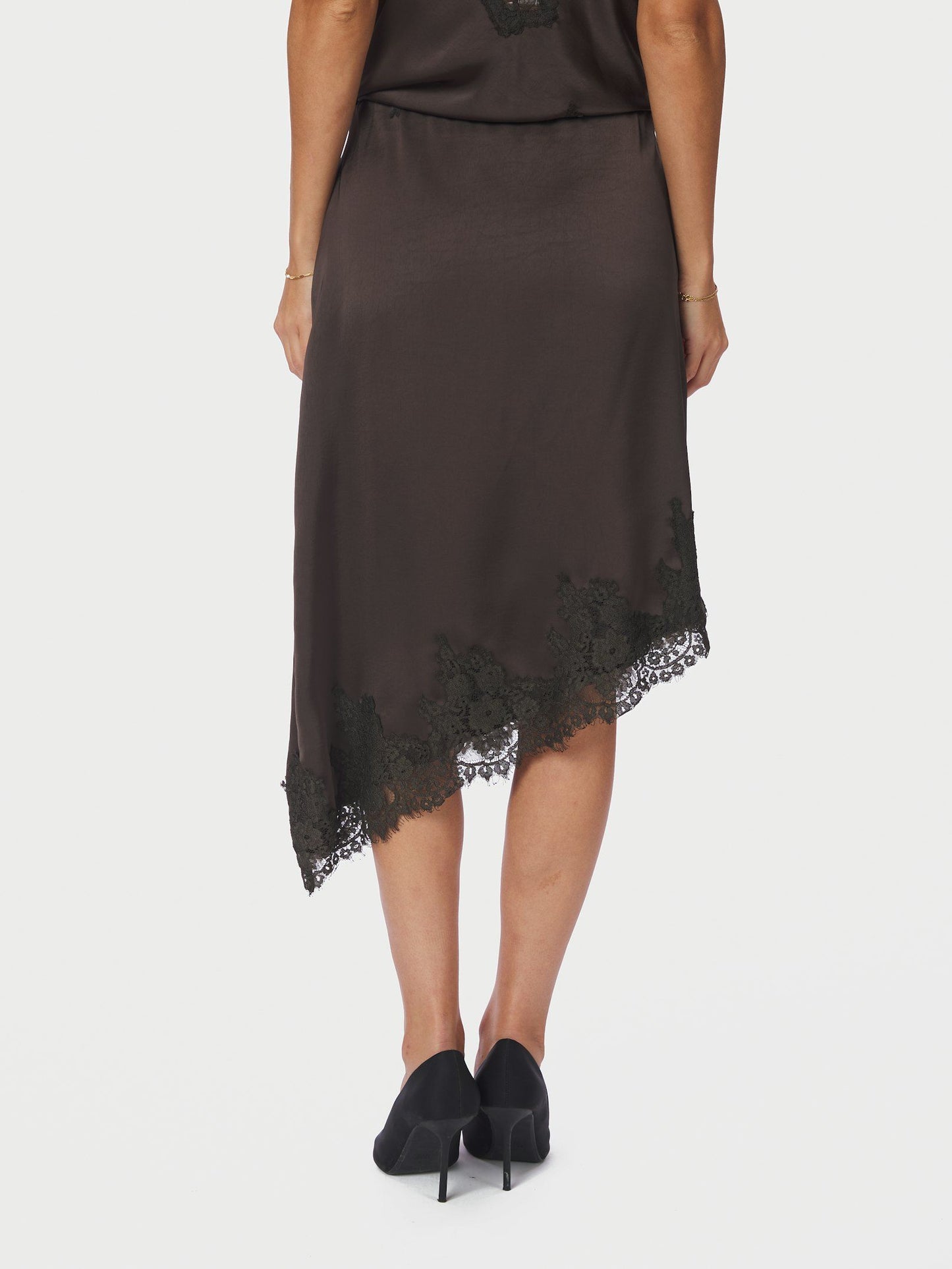 Neo Noir Fiora Lace Skirt