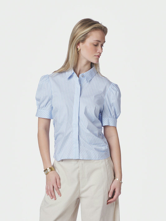 Neo Noir Frannie Soft Stripe Shirt