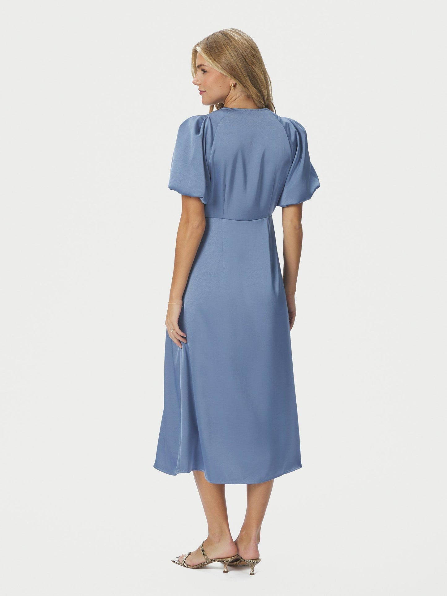 Neo Noir Illana Heavy Sateen Dress