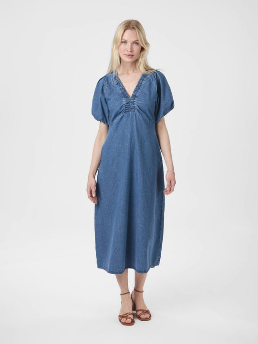 Neo Noir Illana Denim Dress