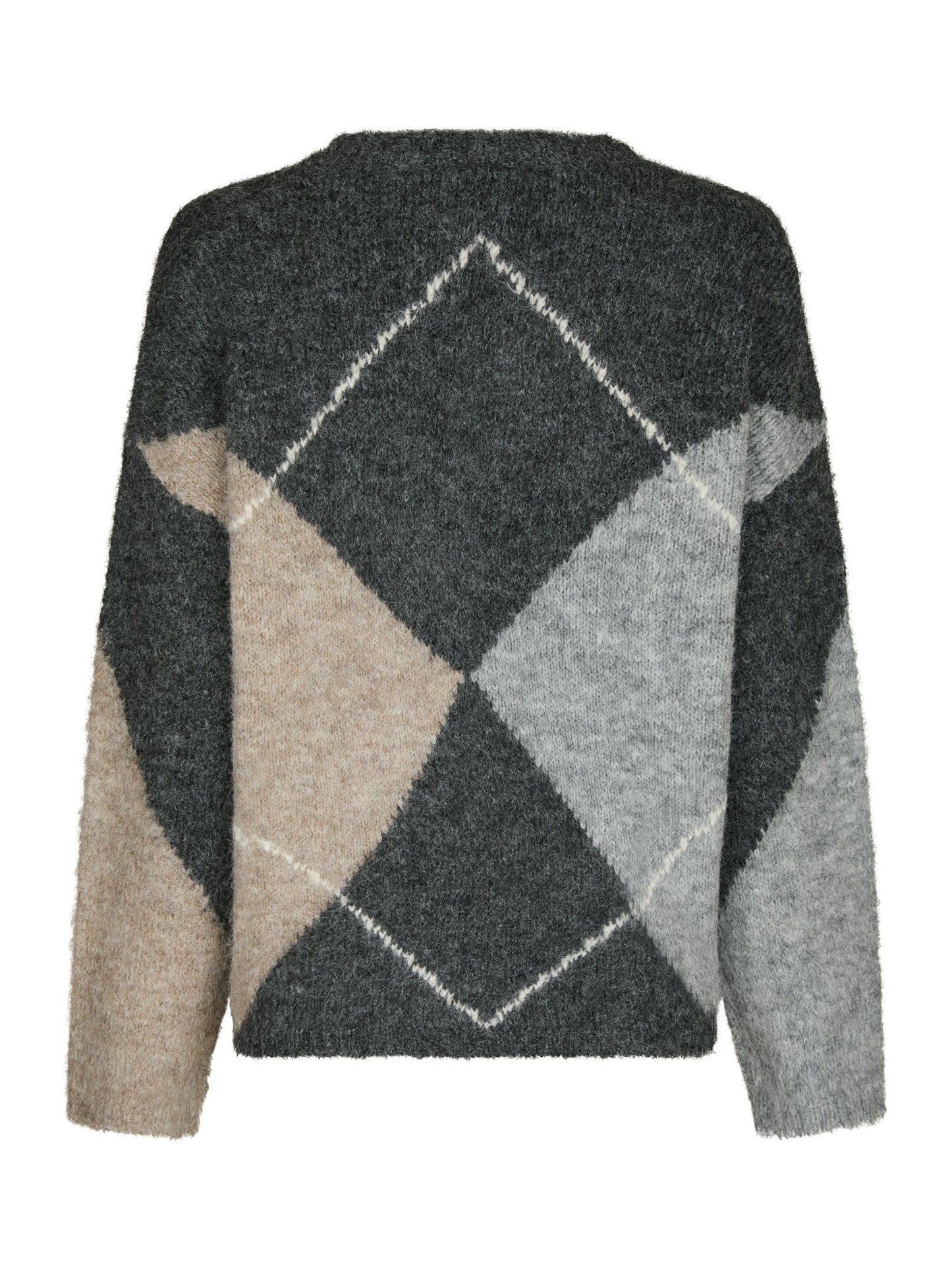 Neo Noir Inga Check Knit Blouse