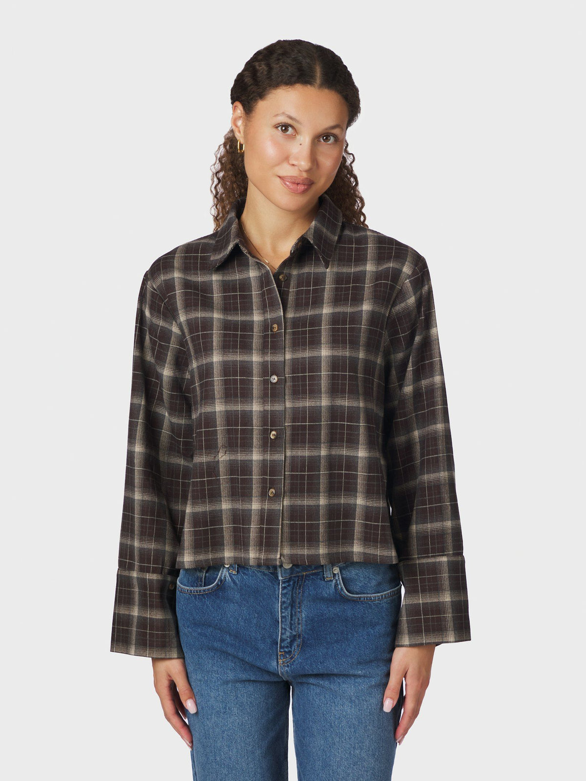 Neo Noir Jaylin Flannel Check Shirt