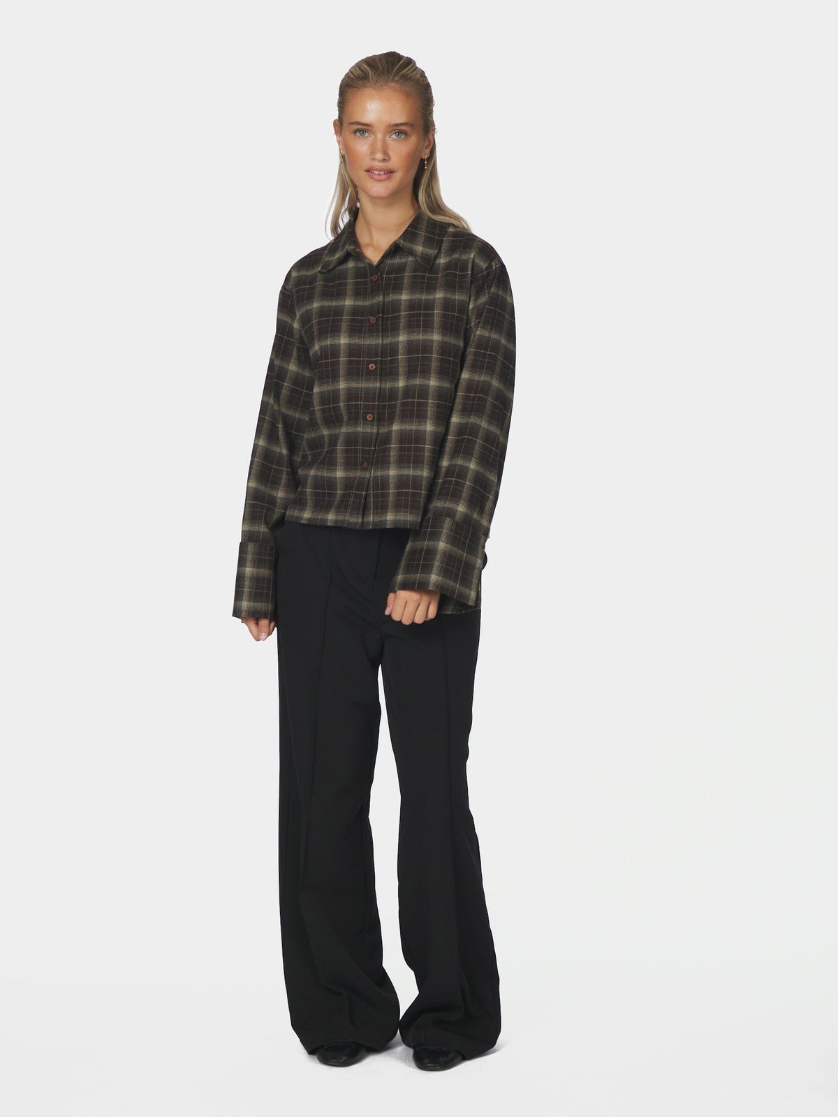 Neo Noir Jaylin Flannel Check Shirt