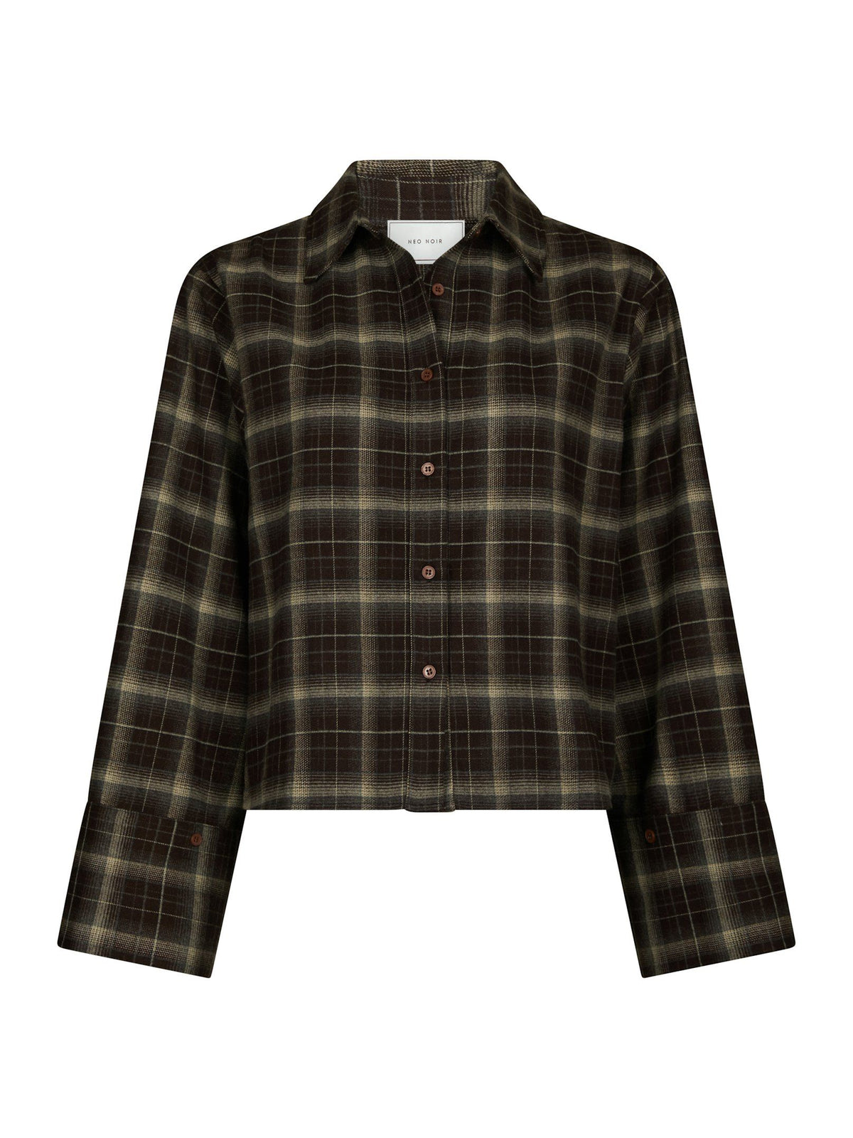 Neo Noir Jaylin Flannel Check Shirt