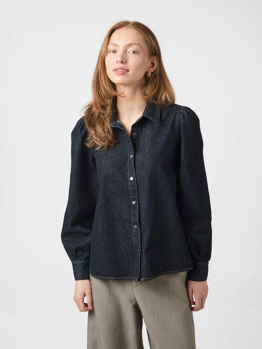 Neo Noir Jessa Denim Shirt