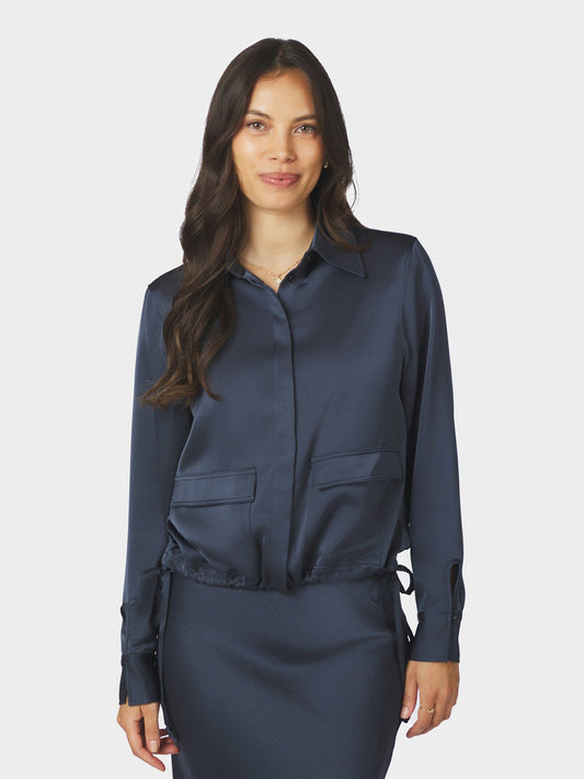 Neo Noir Manille Heavy Sateen Shirt