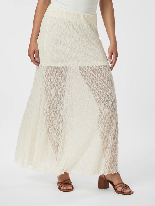 Neo Noir Mariya Lace Skirt