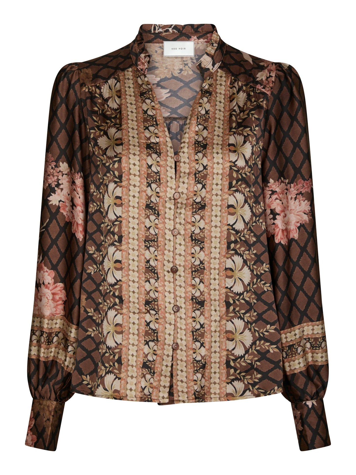 Neo Noir Massima Botanical Border Blouse