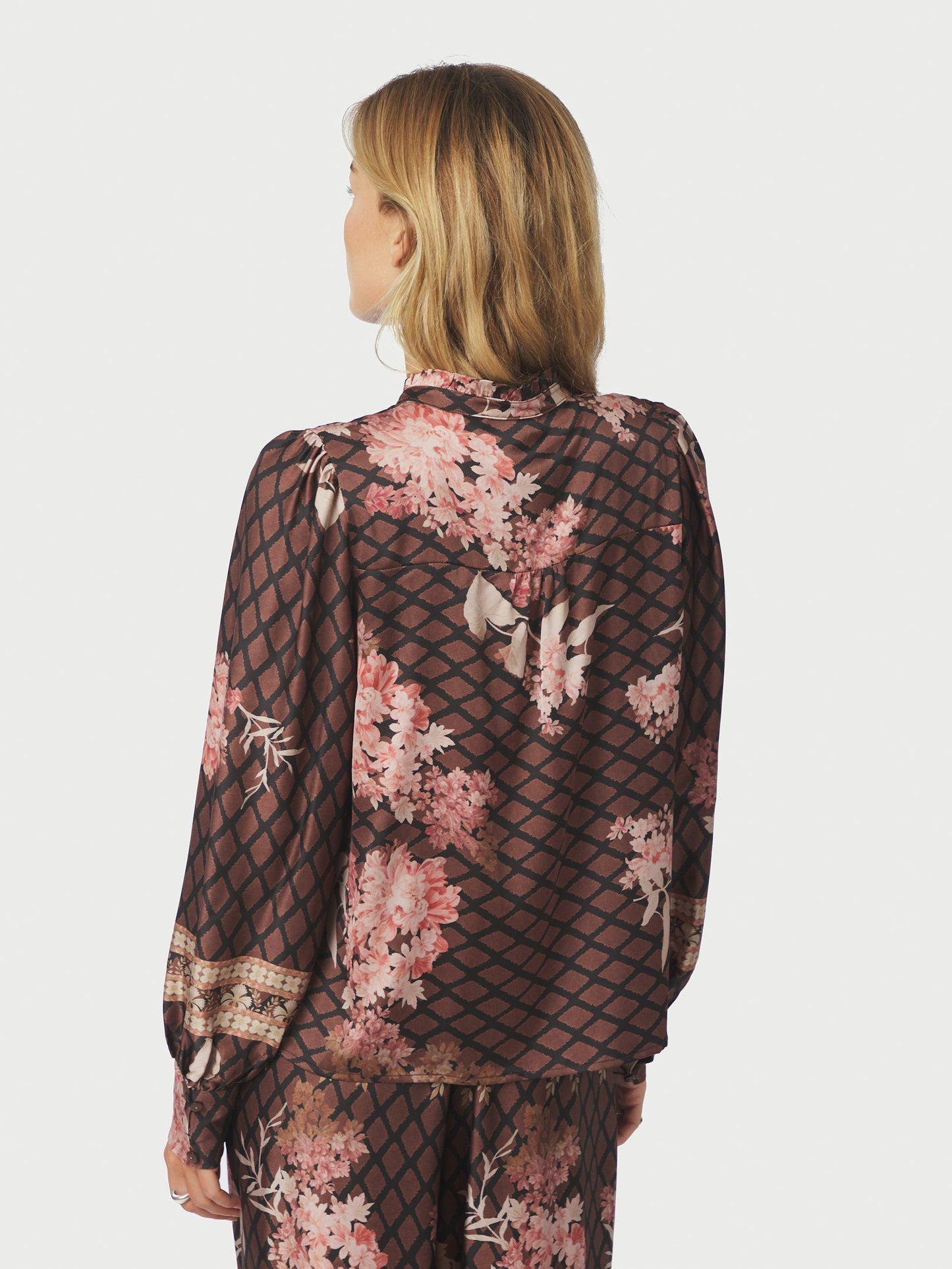 Neo Noir Massima Botanical Border Blouse