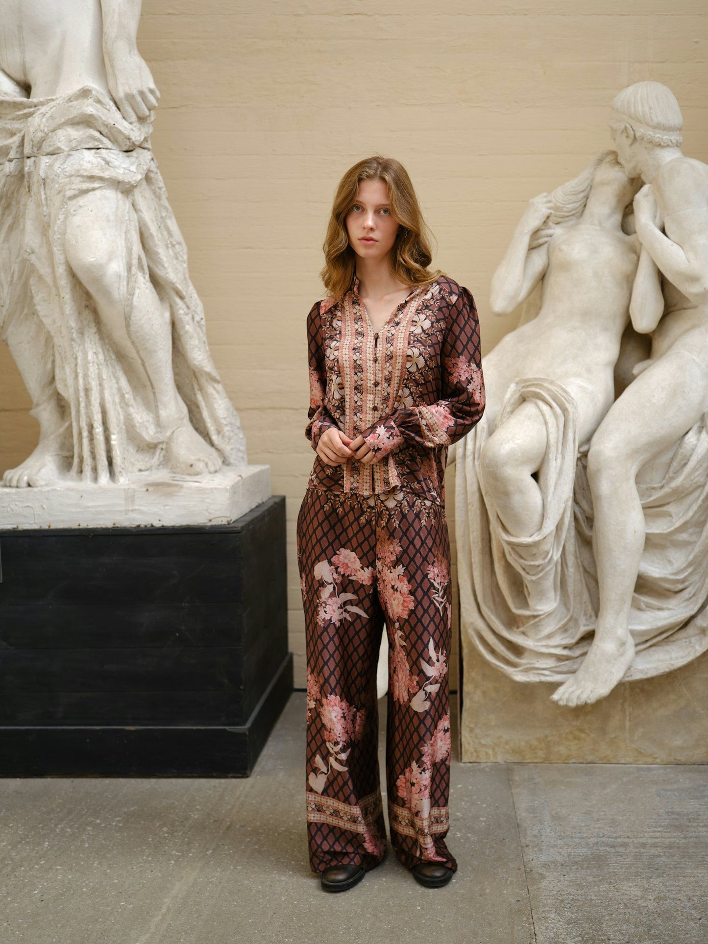 Neo Noir Massima Botanical Border Blouse