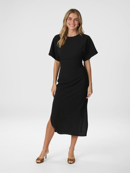 Neo Noir Miloine Drape Dress