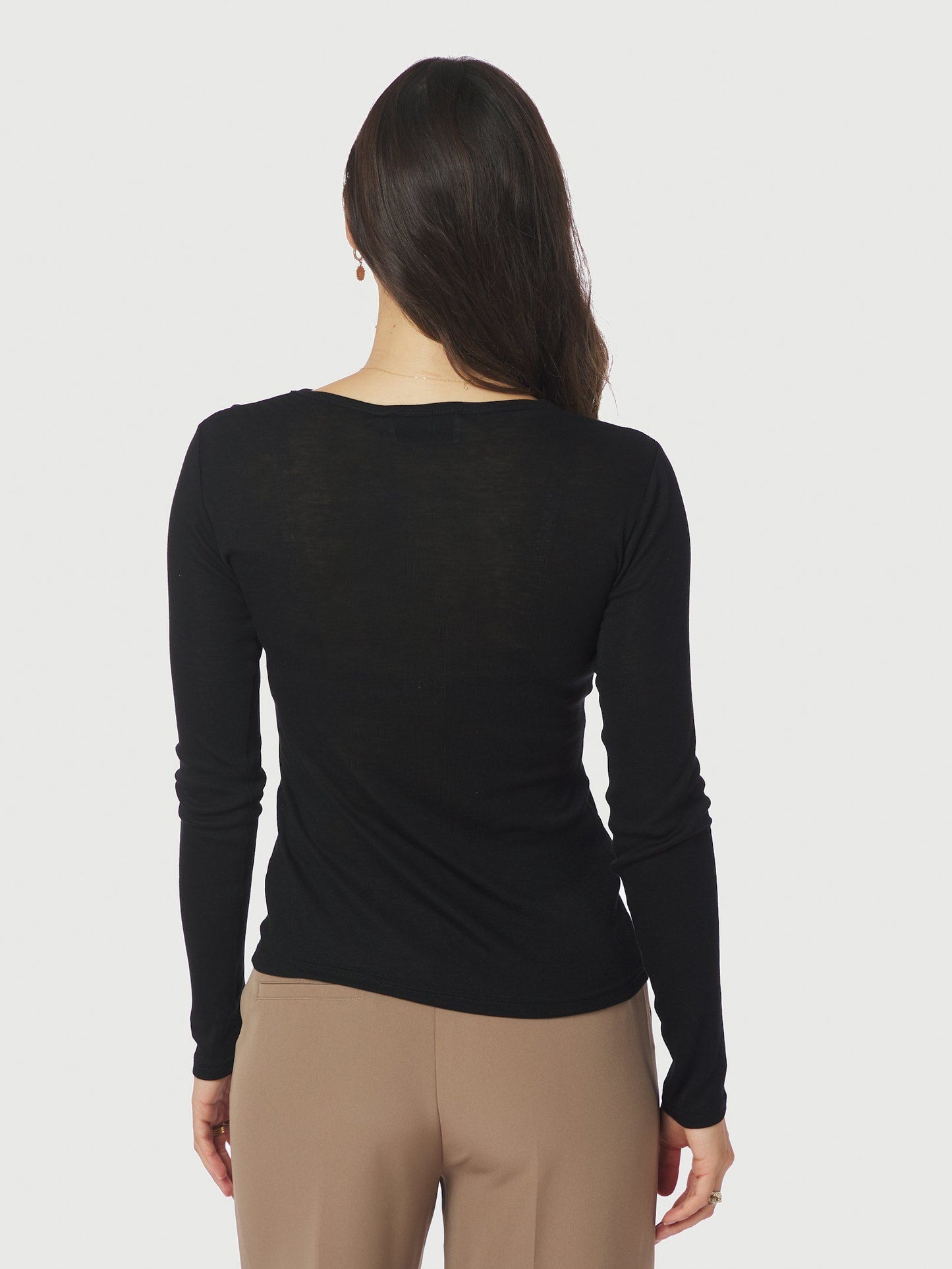 Neo Noir Nella Fine Rib Blouse