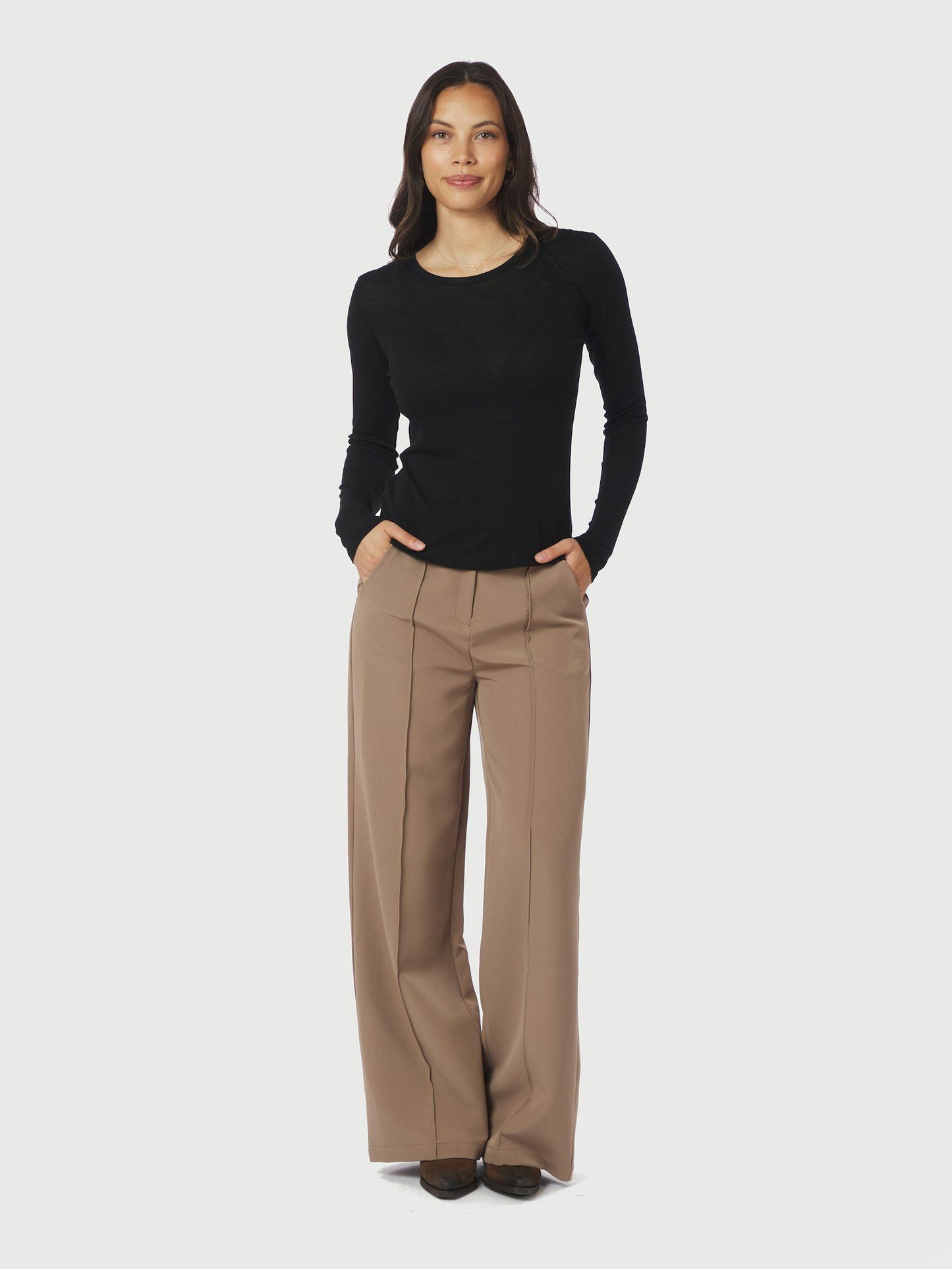 Neo Noir Nella Fine Rib Blouse