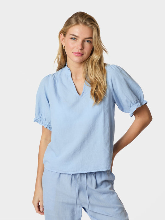 Neo Noir Odesa Linen Blous