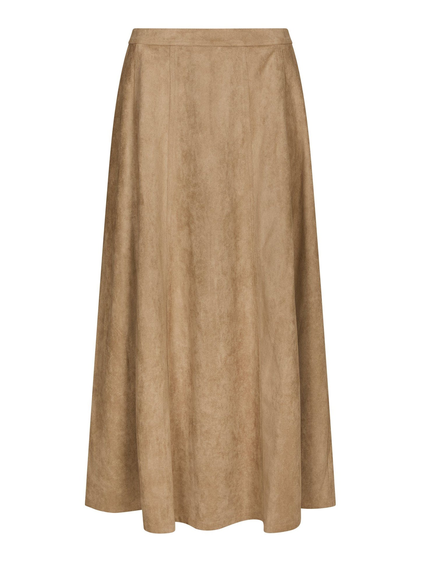 Neo Noir Raya Faux Suede Skirt