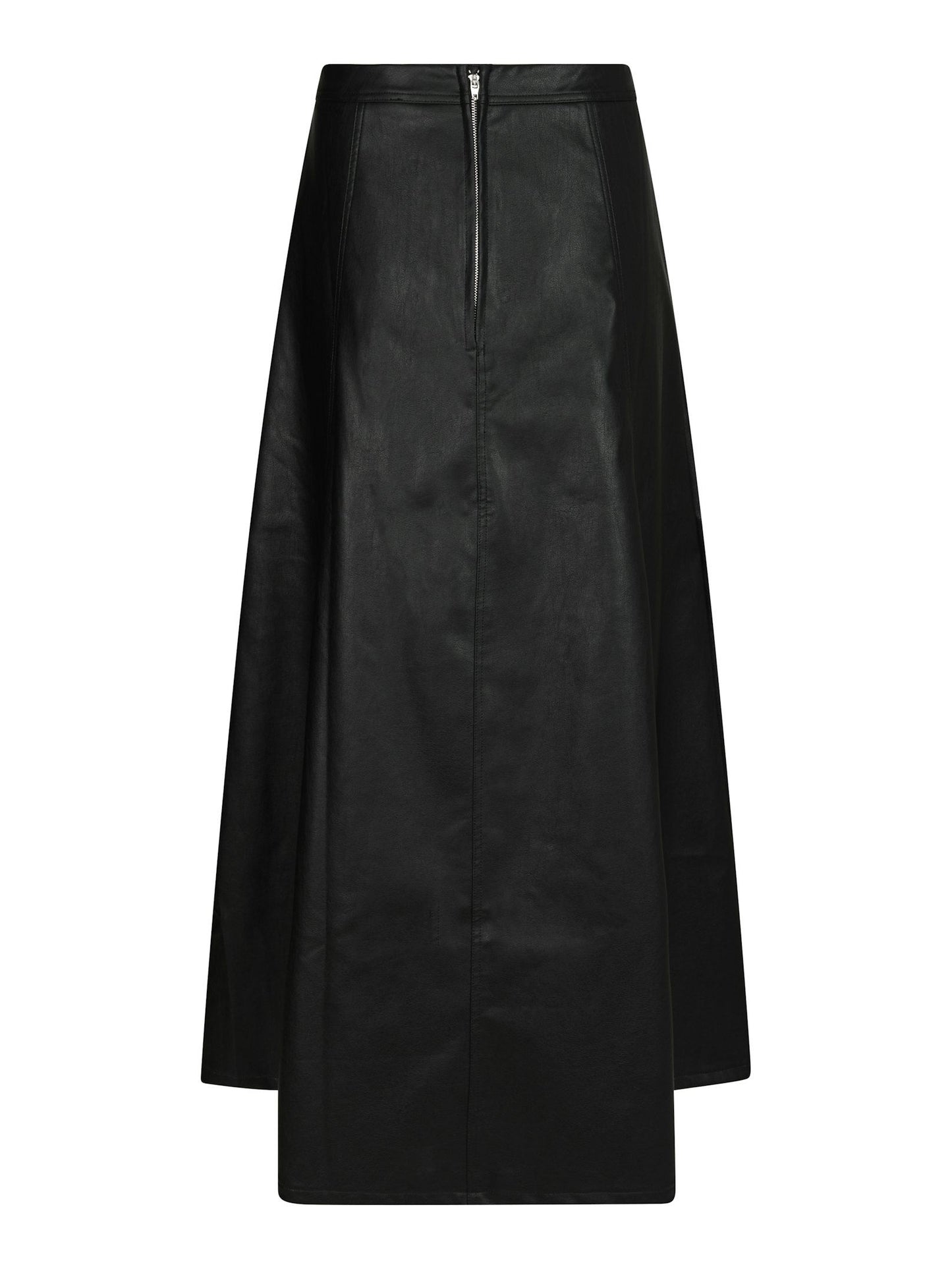 Neo Noir Raya Faux Leather Skirt