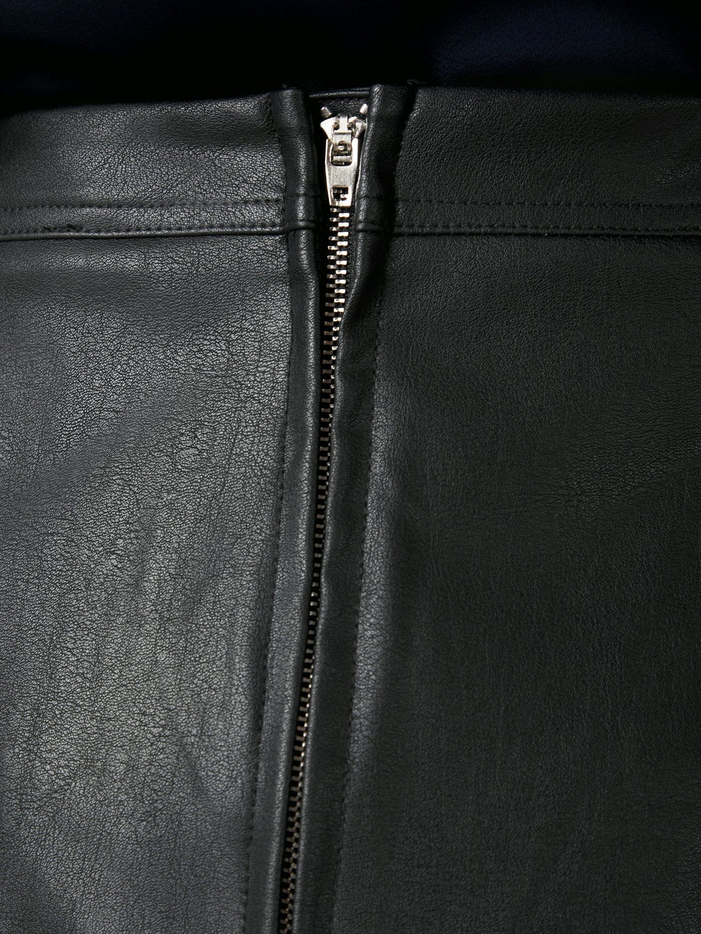 Neo Noir Raya Faux Leather Skirt