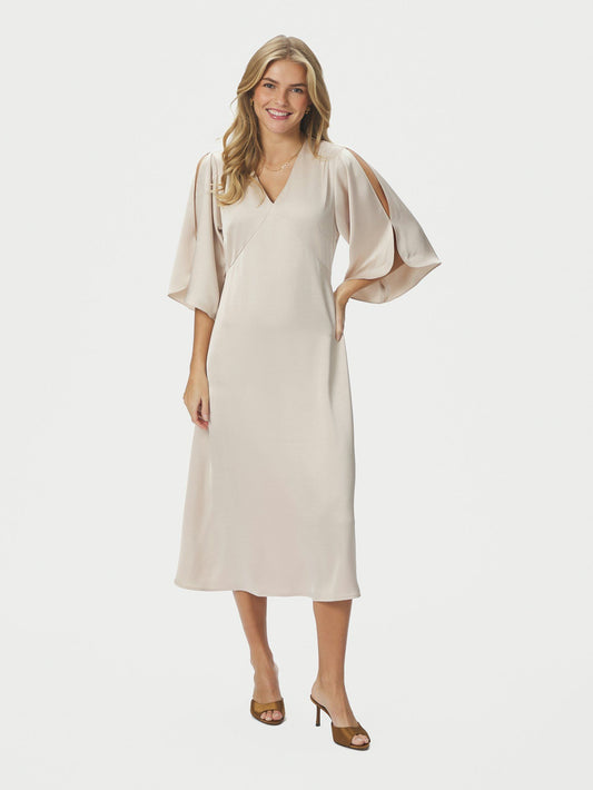 Neo Noir Remara Heavy Sateen Dress