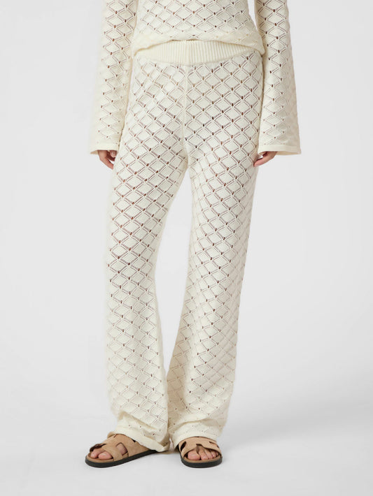 Neo Noir Rizzy Crochet Byxor