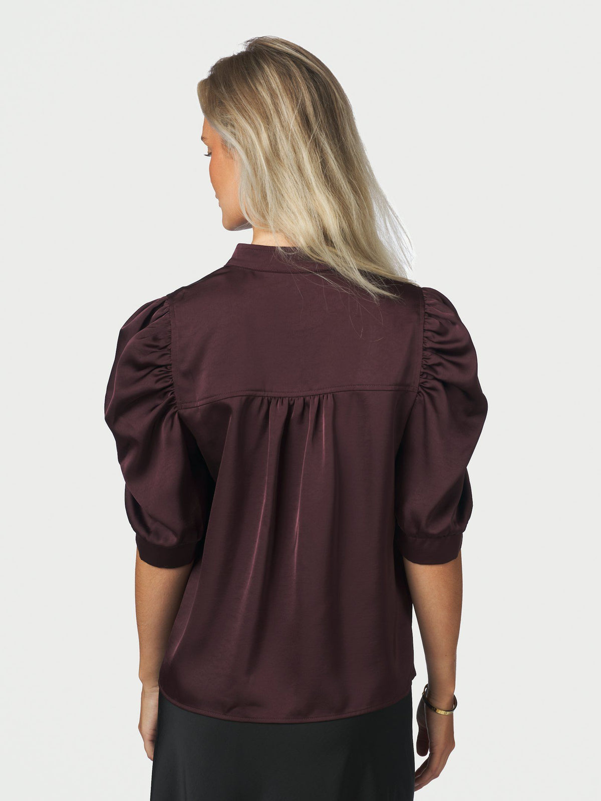 Neo Noir Roella Sateen Blouse