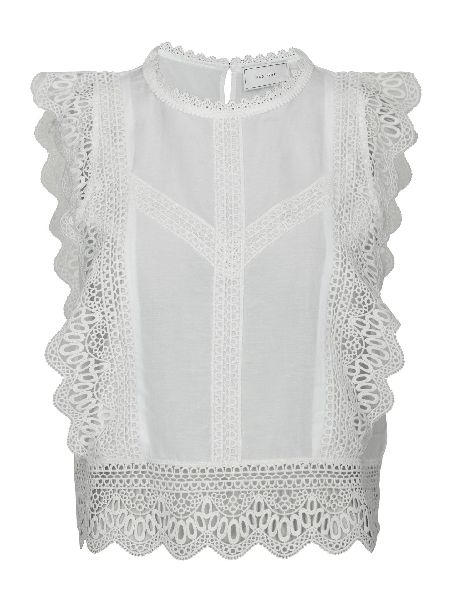 Neo Noir Samia Lace Top