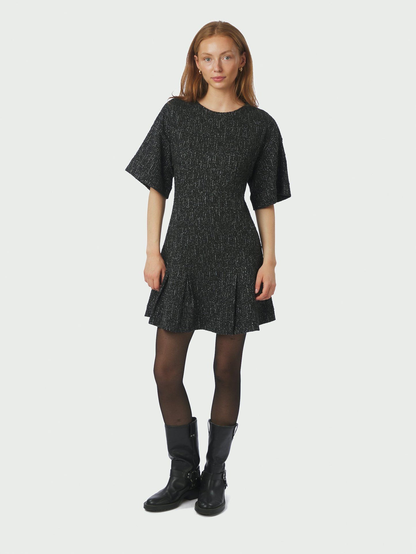 Neo Noir Susie Boucle Dress